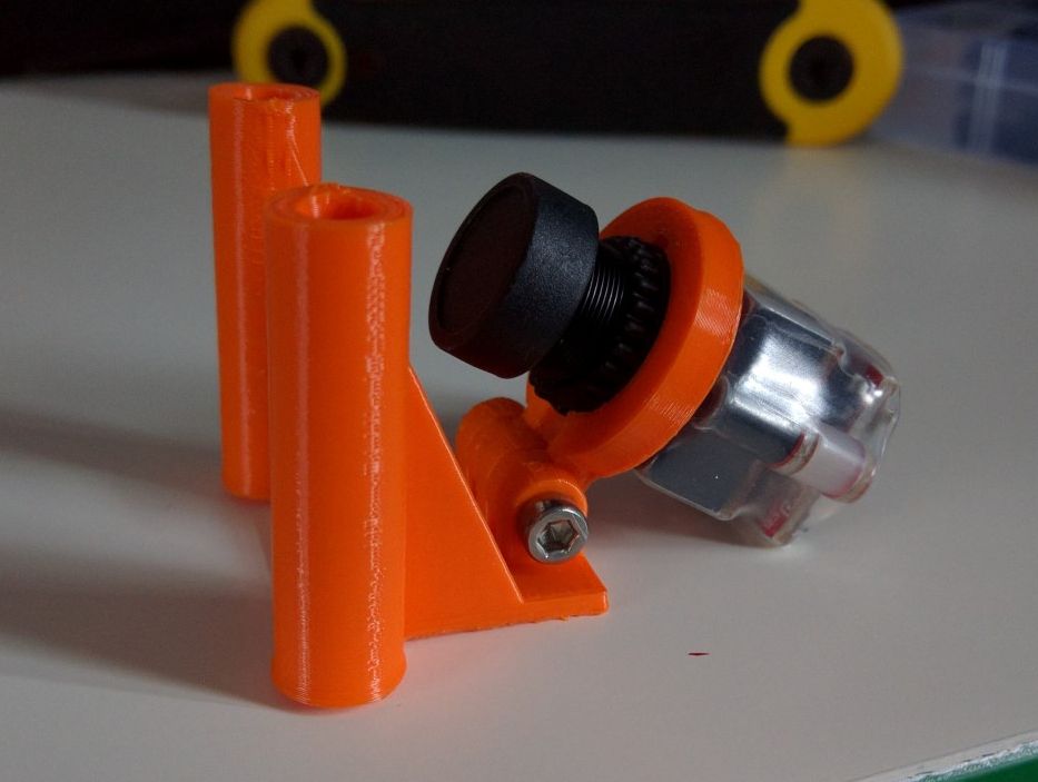 ZMR250 Custom Tilting Foxeer FPV Camera Mount